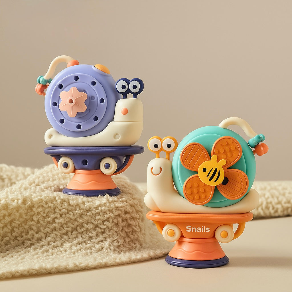 Snail & Windmill Baby Toy