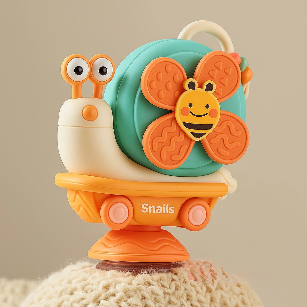 Snail & Windmill Baby Toy