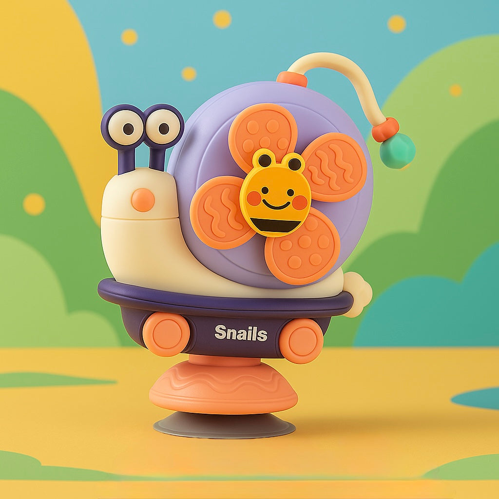 Snail & Windmill Baby Toy
