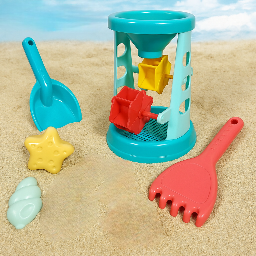 Beach Sand Toys for Kids Dig, Pour & Play!