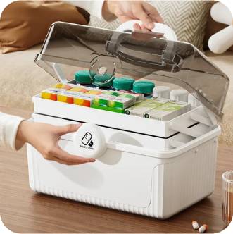 Portable Medicine Organizer