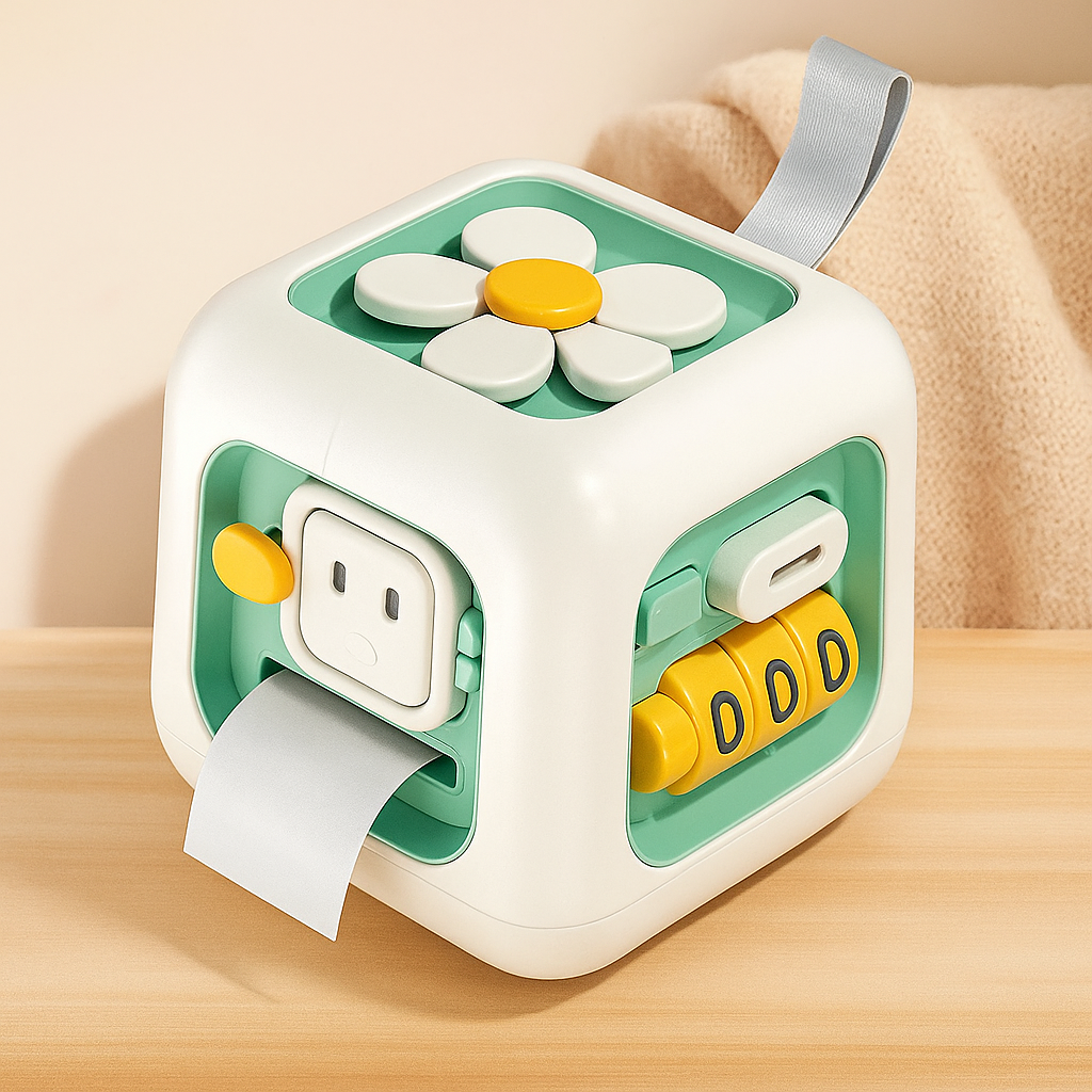 Montessori 6-in-1 Cube – Practice, Play & Learn!