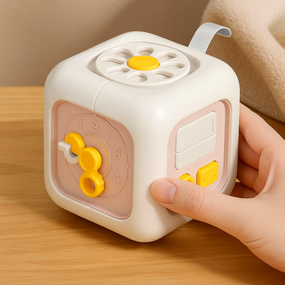 Montessori 6-in-1 Cube – Practice, Play & Learn!