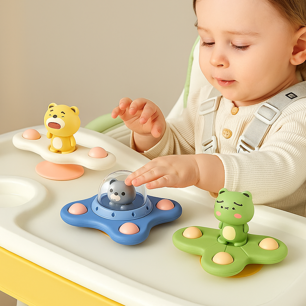 Educational Suction Spinner Set – Fun Learning on the Go!