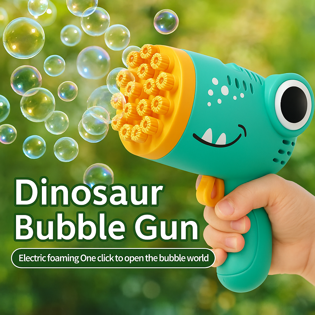 Mega Dino Bubble Machine