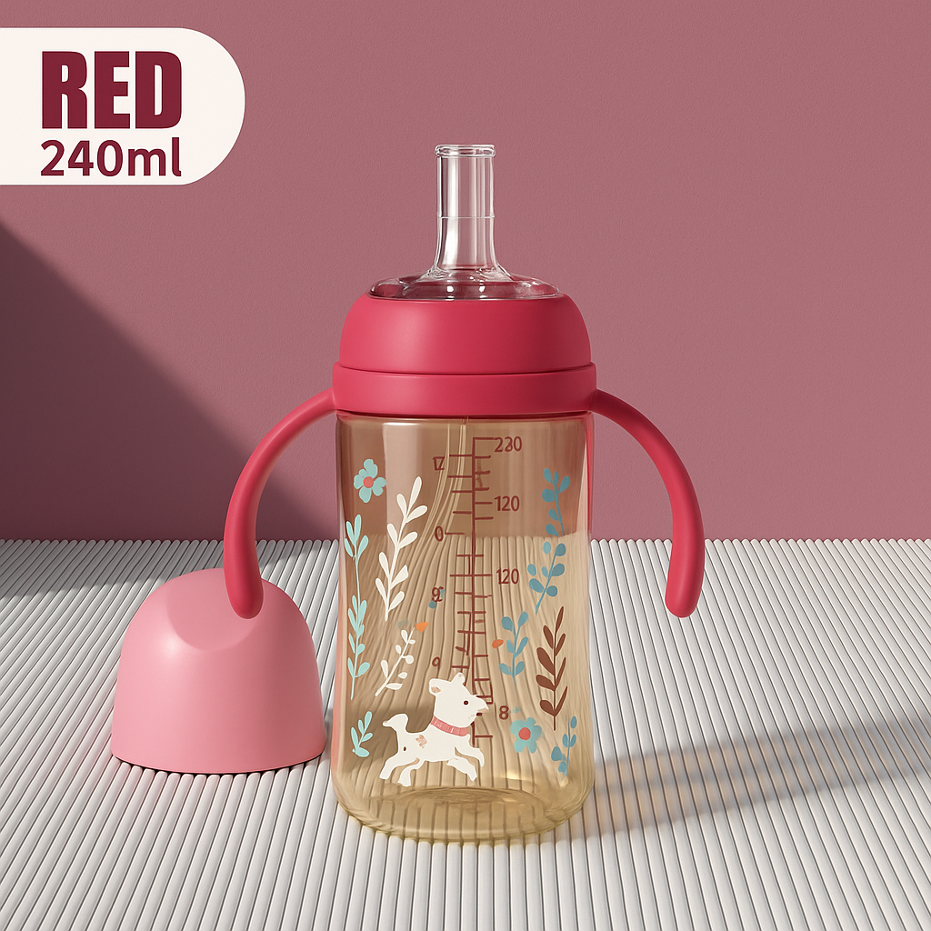 Baby Drinking Cup with Straw