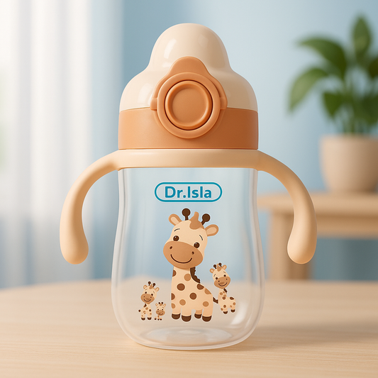 Dr.isla Baby Feeding Bottle with Straw