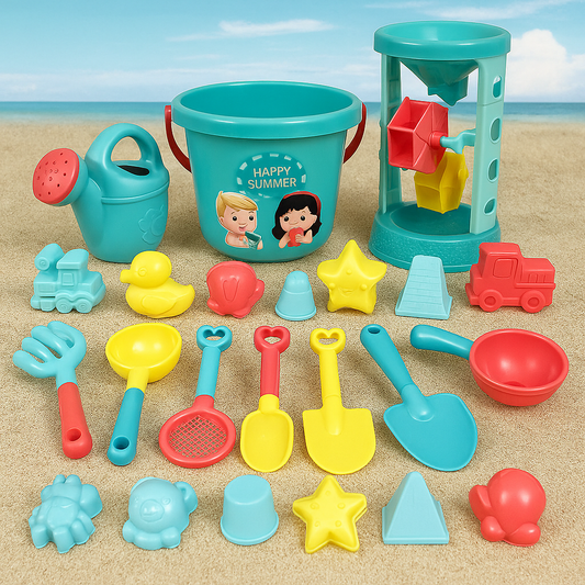 Beach Sand Toys for Kids Dig, Pour & Play!