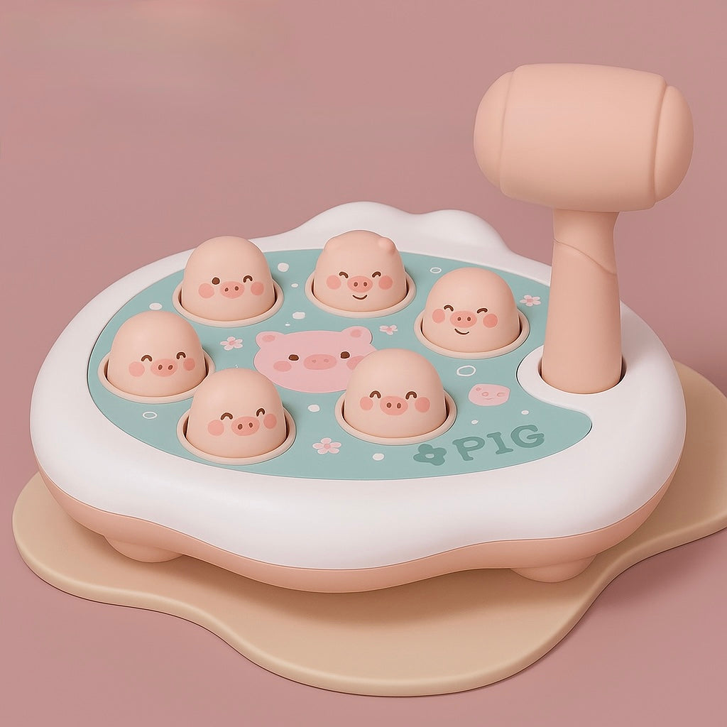 Whack & Learn Puzzle – Duck, Frog & Pig