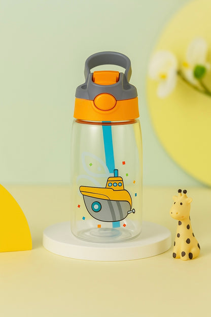 Kids Sippy Cup with Straw & Handle