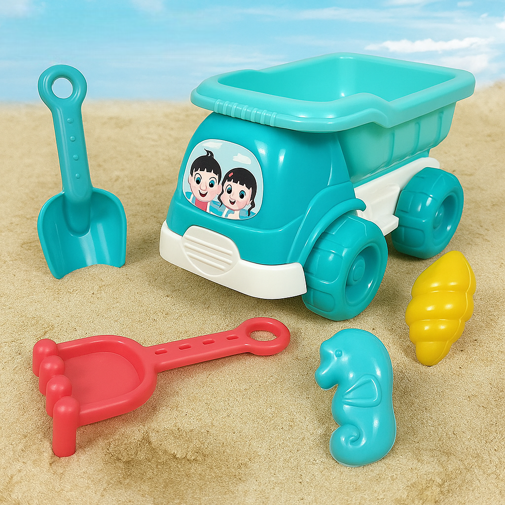 Beach Sand Toys for Kids Dig, Pour & Play!
