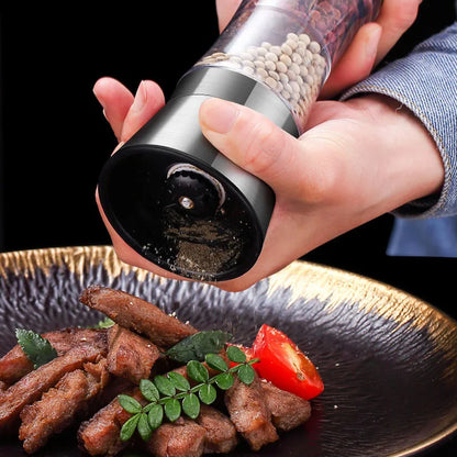 Dual-Head Pepper & Spice Grinder