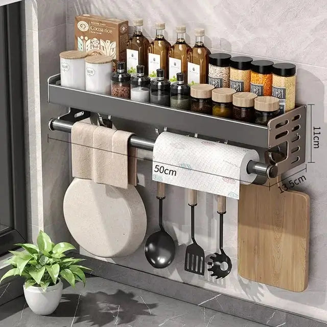 Multifunctional Kitchen Utensil Rack